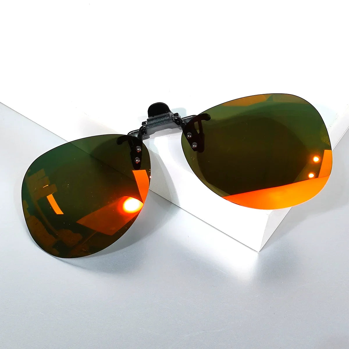 Trendy Cool Clip-on Sunglasses Polarized Fashion Glasses, for Men Women Outdoor Sports Party Vacation Travel Driving
